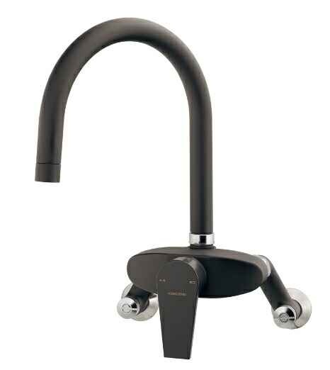 楽天市場】KAKUDAI(カクダイ)シングルレバー混合栓（マットブラック