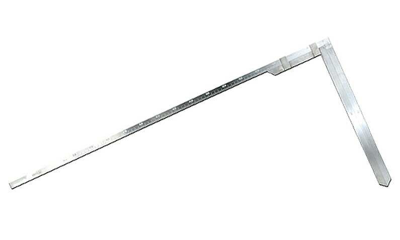 シンワ測定 材木尺 ステン 表2mm・裏1mm目盛 75cm 63568|ケンチクボーイ