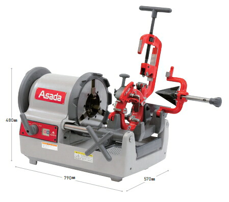 アサダ　ビーバー100AT　II（SUS管仕様）　B1AA3【※メーカー直送品のため代金引換便はご利用になれません】｜ケンチクボーイ