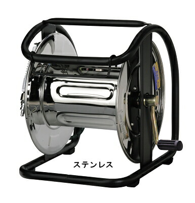 フジマック　高圧用C型エアードラム（ステンレス・ホースサイズ内径6mm用）　回転台なし　HPD-600C-S 13,427円