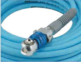 フジマック マッハ常圧スムージーホース 口径8.5mm×10m・オートロックスウィングダスターソケット付 NALBG-8510S