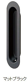 MARUKI(丸喜金属) アップル引手(木捻子付) S-98 サイズ:105 マットブラック【1箱/50個入】|ケンチクボーイ