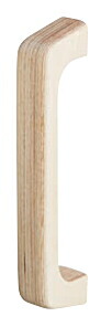 MARUKI（丸喜金属）　シラキウッド　平型取手　裏ビス　W-26　サイズ：90【1箱/30個入】