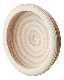 MARUKI（丸喜金属）　シラキウッド　丸戸引手　W-48　サイズ：40【1箱/50個入】