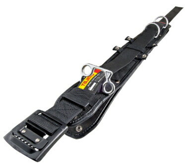 タジマ物の具 細工物位置選定用 胴当て三尺帯 坦々たるD2 黒軽銀M WFXD2-ABM