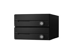 NASTA（ナスタ） 寄りあつまる郵便受け KS-MB5002PU-3 【錠手合い・色合いを選りわける下さい】【3戸用/屋内遣りかた】【前入前出】