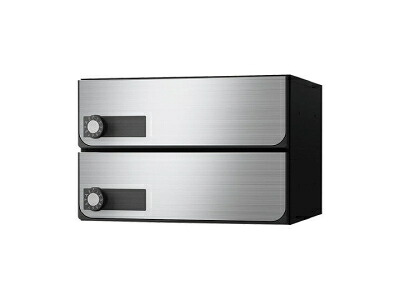 NASTA（ナスタ）　大型郵便物対応集合郵便箱　KS-MB4302PY-3PK-　可変プッシュボタン錠【カラーを選択下さい】【3戸用/投入口側のみ防滴仕様】【前入後出】【※受注生産】 26,196円