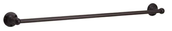 ゴーリキアイランド　真鍮　タオルバー(Solid　Brassシリーズ)　　黒色　680ミリタイプ【真鍮　アンティーク　ブラス　雑貨】【※メーカー取寄の諸経費が送料に含まれております】