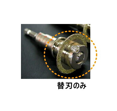 KIドリル　インローターRP-100用　交換用替刃のみ　38φ