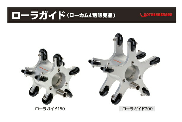 アサダ　ローカム4用ローラーガイド200　R69119｜ケンチクボーイ