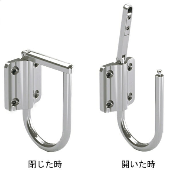 スガツネ工業　ステンレス鋼製ジャンボナス環回転フック　JN-T100　110-022-111【1個】【※メーカー取寄の諸経費が送料に含まれております】