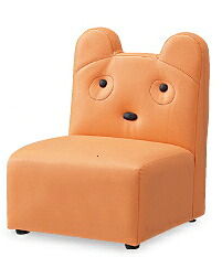 オモイオ　omoio　キッズ専用　キッズソファー1P　クマ　AS-011【※メーカー直送品のため代引きご利用できません】　1001123