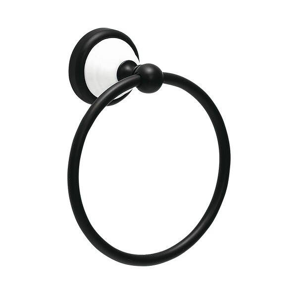 ゴーリキアイランド 金管楽器 西洋手ぬぐい輪っか(陶器続きもの)  黒色【金管楽器 アンティーク 金管楽器 雑貨】 0264-00142