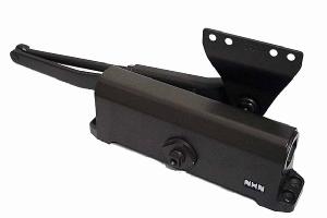 楽天市場 ドアクローザー Nhn ニッカナ ドアクローザー パラレル型 ストップ付 段付ブラケット 152sp A ドアチェック ケンチクボーイ