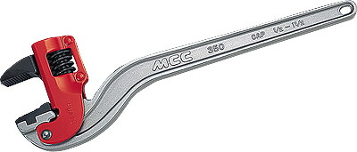 MCC　コーナーレンチアルミ白・エンビ被覆用DA　450mm　CWVDA450