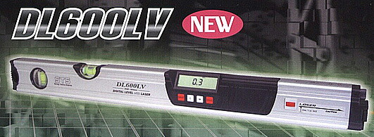 STS　レーザーデジタル傾斜計　DL600LV｜ケンチクボーイ