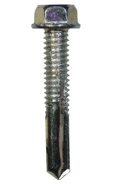 九飛勢螺 ピアスビス ドリルネジ ロングポイント 鉄メッキ 5.5×32mm 5#5532【600本入】