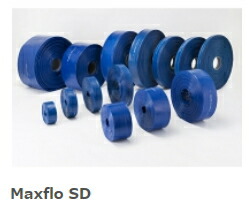 カクイチ 送水導管 40mm×20m indusMaxfloSD インダスマックス流れSD【3本入り口・入口】
