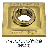 カナイ 御機嫌発条角座金 M12 HS40【1入れもの/400個入】