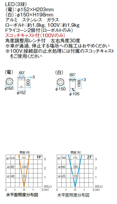 タカショーエクステリア 地中埋込歯型発火物 角度チューンアップジャンル 簡素led グランドライト揺動 100v Hff D22s しろがねラバー 白熱電球色 Cannes Encheres Com