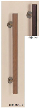 シロクマ 自然木丸形取手(木ネジ止メ用) No.182 サイズ600【1個】【※カタログ共通画像使用のため、商品画像カラーにはご注意ください!!】|ケンチクボーイ