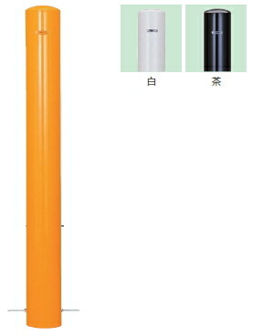 帝金　バリカーピラー型　スタンダード　56-4 フックなし（固定式）【※メーカー直送品のため代引ご利用になれません】【個人宅配送の場合は都度送料お見積りとなります】