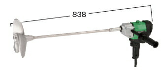 HiKOKI/ハイコーキ(日立電動物の具)  かくはん機 UM22V 【低速高トルク形】
