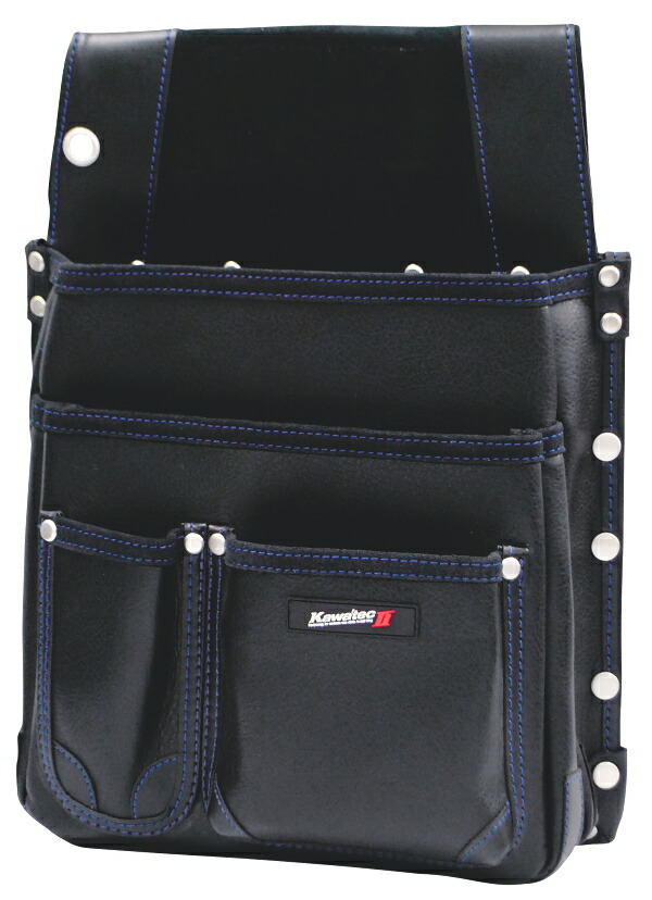 PROSTAR（プロスター）　KAWATEC　仮枠釘袋　超頑丈　KW-723B　ブラック