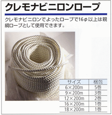 クレモナロープ 12mmx15m 両端テープ止め 新着商品 - dcsh.xoc.uam.mx