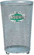 ミヅシマ工業 屑入 202-0150 センターパック #500【大】【98L】 ●亜鉛メッキ【納期目安2~3日】【3台】 7159999