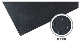 ミヅシマ工業　ゴム製　407-0430　ブラックターフ　20mm厚【※別途運賃見積もり/代金引換便はご利用になれません/納期目安3～4日】　7159999｜ケンチクボーイ