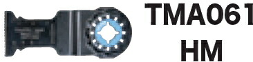 マキタ電動手道具 マルチ手道具用カットソー TMA061HM 刃幅32粍 刃長40粍 A-65589【5枚入】【STARLOCK】