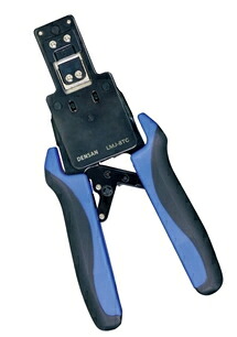 DENSAN（デンサン/ジェフコム）　モジュラー圧着工具(貫通タイプ)　LMJ-8TC