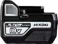 HiKOKI/ハイコーキ(日立電動手道具) 18V/5.0Ah リチウムイオンバッテリー BSL1850C No.0037-6028