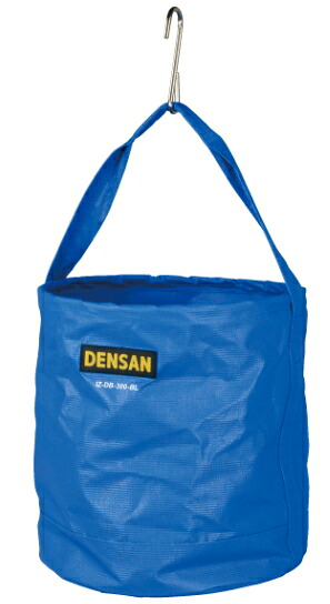 DENSAN（デンサン/ジェフコム）　電工カルバケツ　IZ-DB-300-BL　[外寸：φ300×高さ330mm]