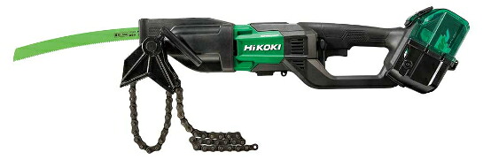 HiKOKI/ハイコーキ 36V/4.0Ah/マルチ雄捩子 コードレスパイプソー CR36DYA(2WPZ) \u003cBR\u003e[乾電池(BSL36B18X)×2個+申し受ける器+容れもの嘱する]