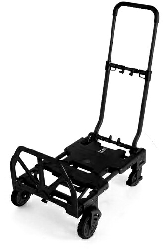 花岡車輌　FLAT CART/フラットカート 2×4　ブラック　F-CART 2×4BK　【※代引き不可】