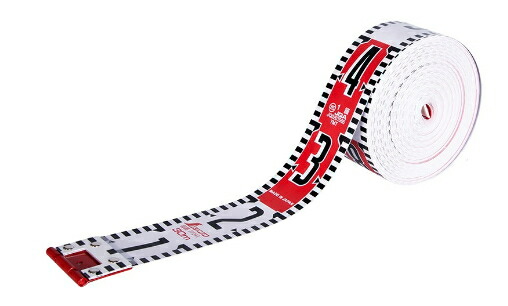シンワ測定　ロッドテープ　ガラス繊維製　[30m巾60mm]　クリアパック　JIS　77241
