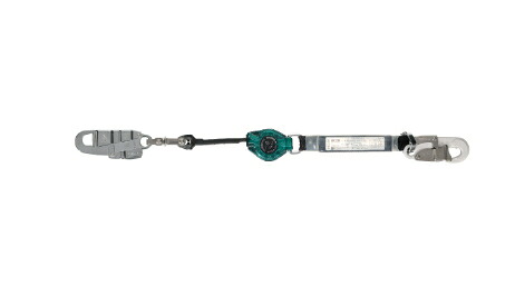 DENSAN（デンサン/ジェフコム）　墜落制止用器具　胴ベルト型・ハーネス型兼用ランヤード　WP-M150FCS