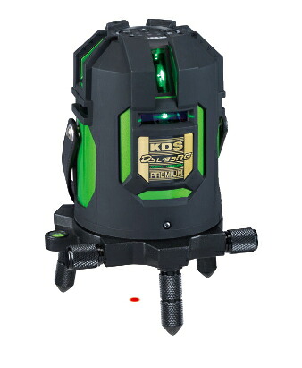 KDS 電子整準/高輝度 リアルグリーンレーザー墨出し器 DSL-93RGN (本体のみ)【受光器・三脚別売】|ケンチクボーイ