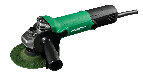 HiKOKI/ハイコーキ　AC100V　[125mm]　電気ディスクグラインダ　G13B2　[スライドスイッチ･ブレーキ付]｜ケンチクボーイ