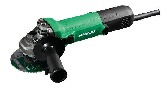 HiKOKI/ハイコーキ AC100V [100粍] 明かりディスクグラインダ G10B4 [横すべり取り替えっこ･うち切り付]