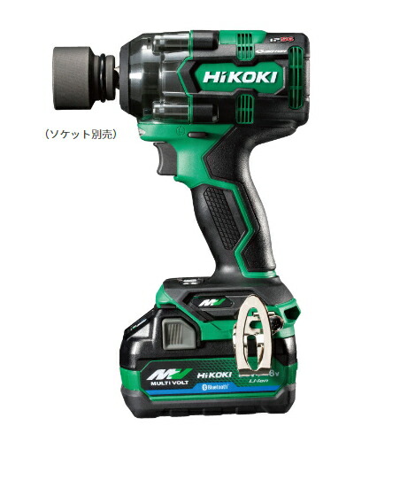 HiKOKI/ハイコーキ　36V/2.5Ah/マルチボルト　コードレスインパクトレンチ　WR36DH(2XPSZ)　 【バッテリー(BSL36A18BX)×2個+充電器+ケース付属】