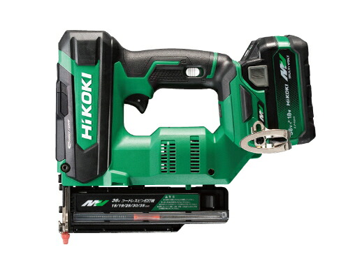 HiKOKI/ハイコーキ　[36V/2.5Ah/マルチボルト]　コードレスピン釘打機　NP3635DA(XPZ)　 【バッテリー(BSL36A18X)×1個+充電器+ケース付属】 44,360円