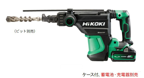 HiKOKI/ハイコーキ 36V/マルチ雄螺子 コードレスハンマドリル [六角軸シャンク] DH3640DB(NNK)\u003cBR\u003e【容れもの属する・乾電池+申し受ける器別売】 DIY・工具-電動工具本体-花・ガーデン・DIY