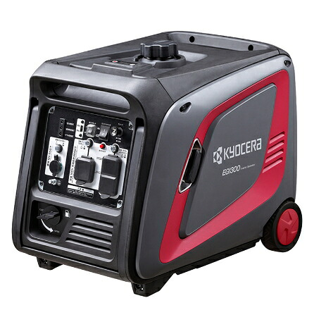 京セラ（旧リョービ）　エンジン発電機　EGI300　 [定格出力:交流100V-3.0kVA/直流12V-8.0A]　※代引き不可