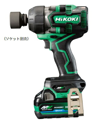 HiKOKI/ハイコーキ [36V/2.5Ah/マルチ雄捻子] コードレスインパクトレンチ WR36DE(2XPSZ) \u003cBR\u003e[蓄電池(BSL36A18BX)×2個+申し受ける器+入れもの属する] ※ソケット別売