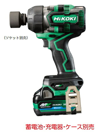 HiKOKI/ハイコーキ [36V/マルチ雄捻子] コードレスインパクトレンチ WR36DE(NN) \u003cBR\u003e[蓄電池+申し受ける器+入れもの+ソケット別売]