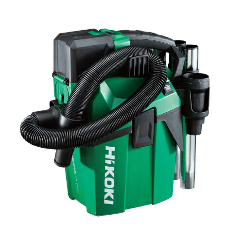 HiKOKI/ハイコーキ　18V/マルチボルト　乾湿両用　コードレス集じん機　RP18DA(NN)　 [集じん容量:5.1L (吸水容量:3.5L)/吸込仕事率:最大80W]　※バッテリー+充電器別売