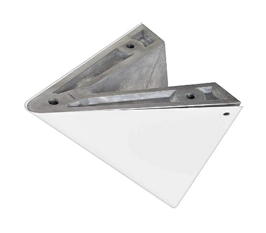 スガツネ工業/LAMP　トライアングル棚受　[ホワイト･200型]　BK-TR200-WT (1個入)｜ケンチクボーイ 8,784円
